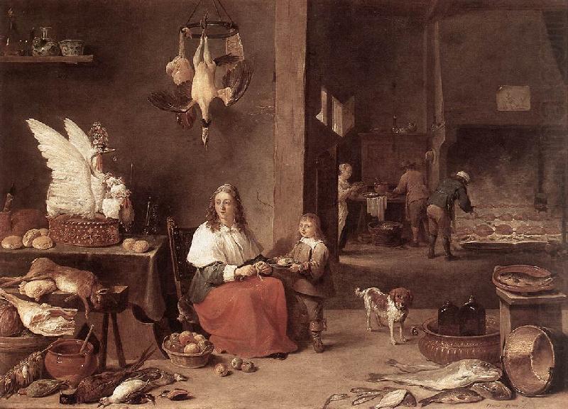 Kitchen Scene sg, TENIERS, David the Younger